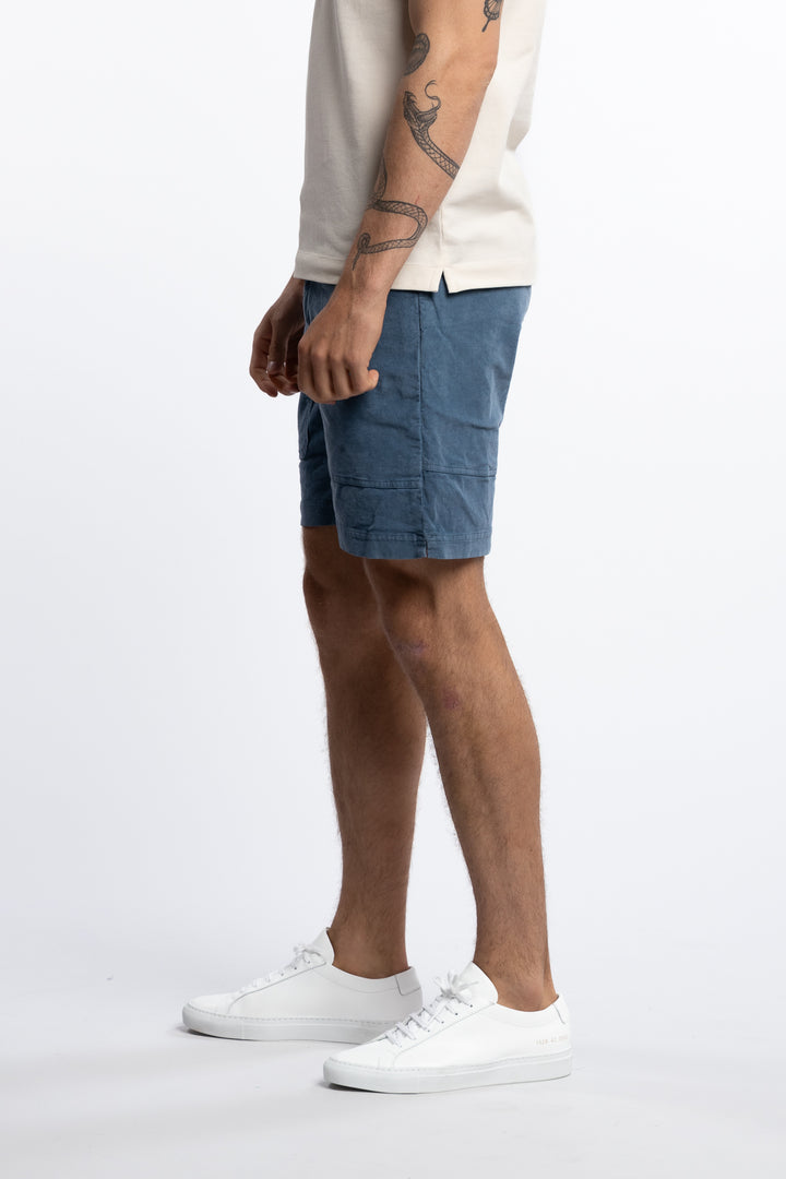 Grinder Corduroy Shorts Shadow Blue