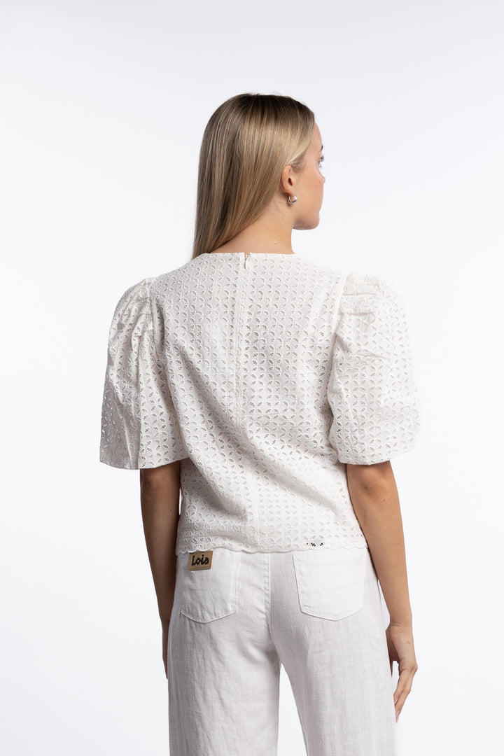 Aulina Blouse- White