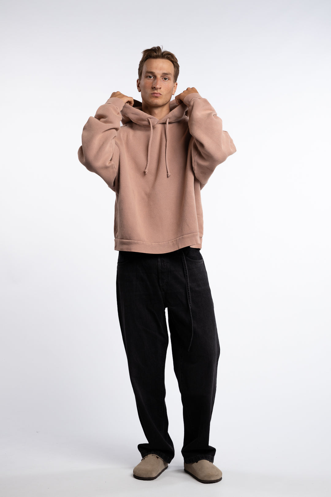 Hooded Sweater Lavender Purple