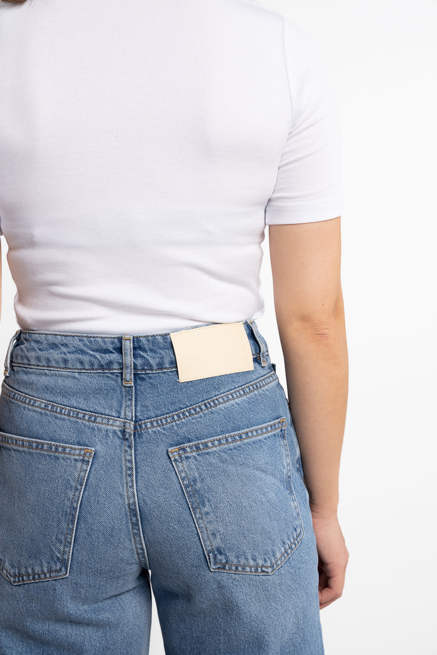 W Wide Jeans- Lt. Blue