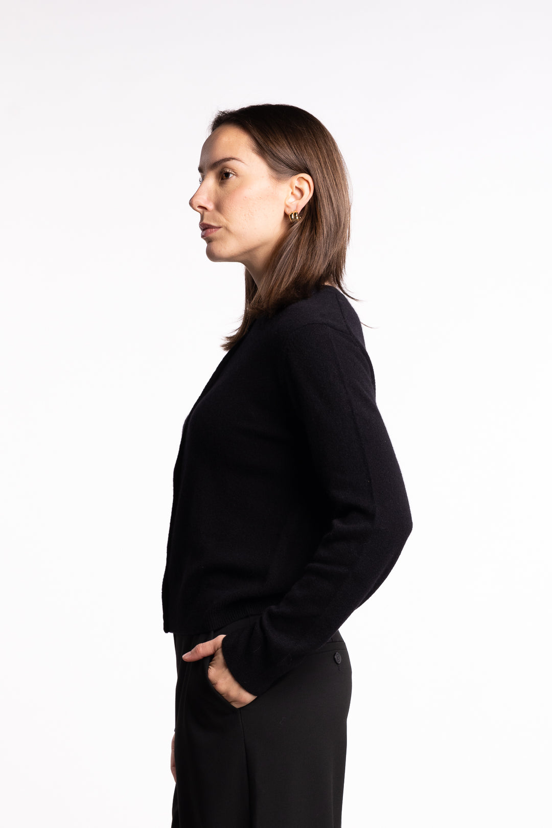 Saboston Cardigan 6304 - Black