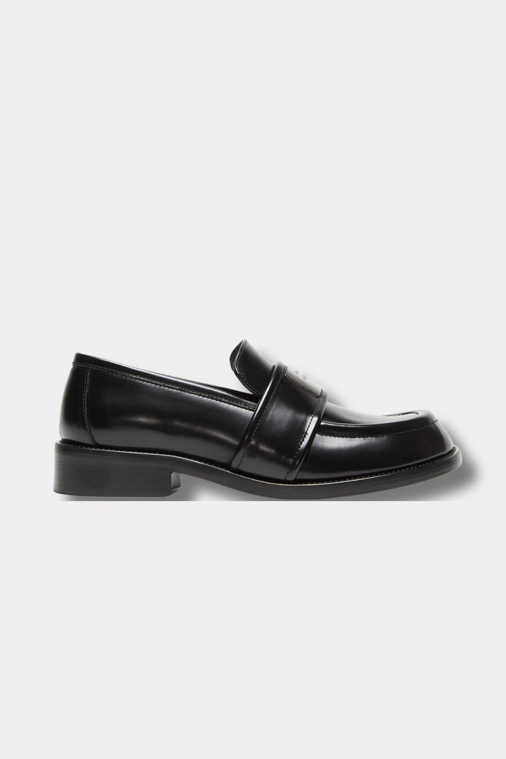 Leather Loafers- Black