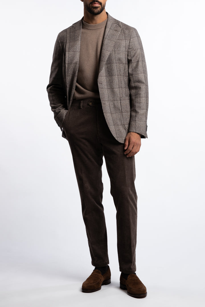 Ferry Patch Soft Regular Fit Blazer Almond Beige