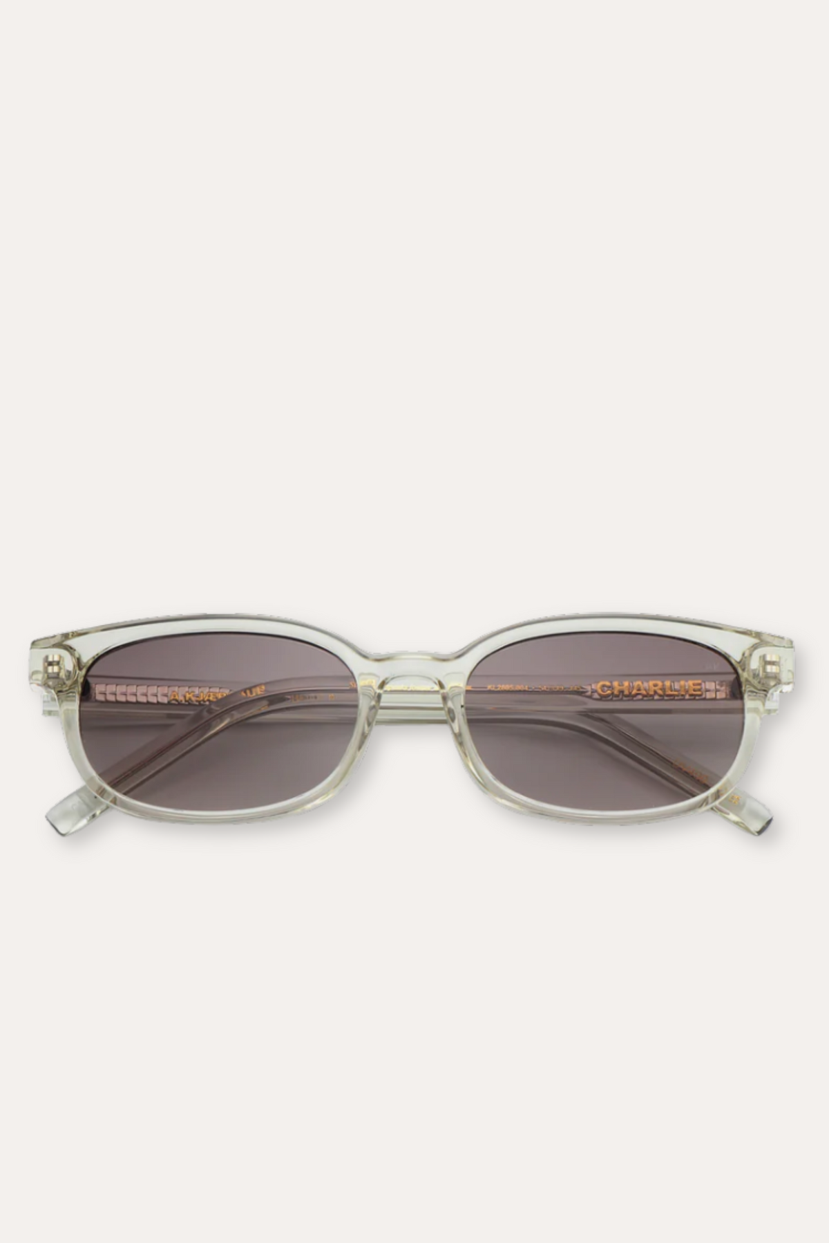Charlie Ecru Transparent