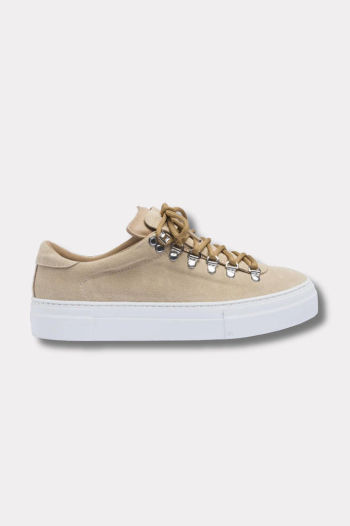 W Marostica Low Platform- Sand Suede
