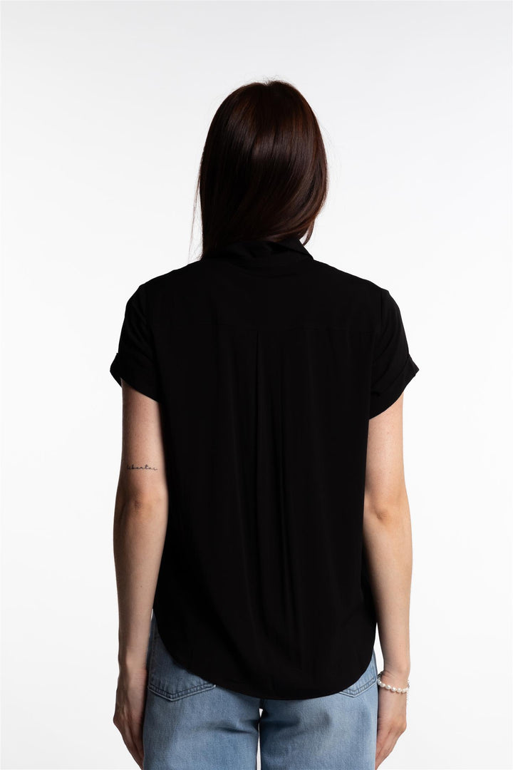 Majan ss shirt 9942- Black