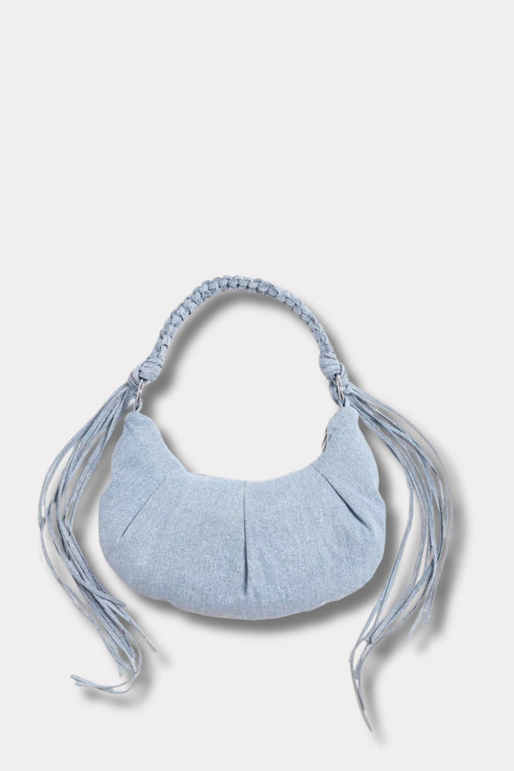 Cocoon Denim Small Bag- Lt Blue mix