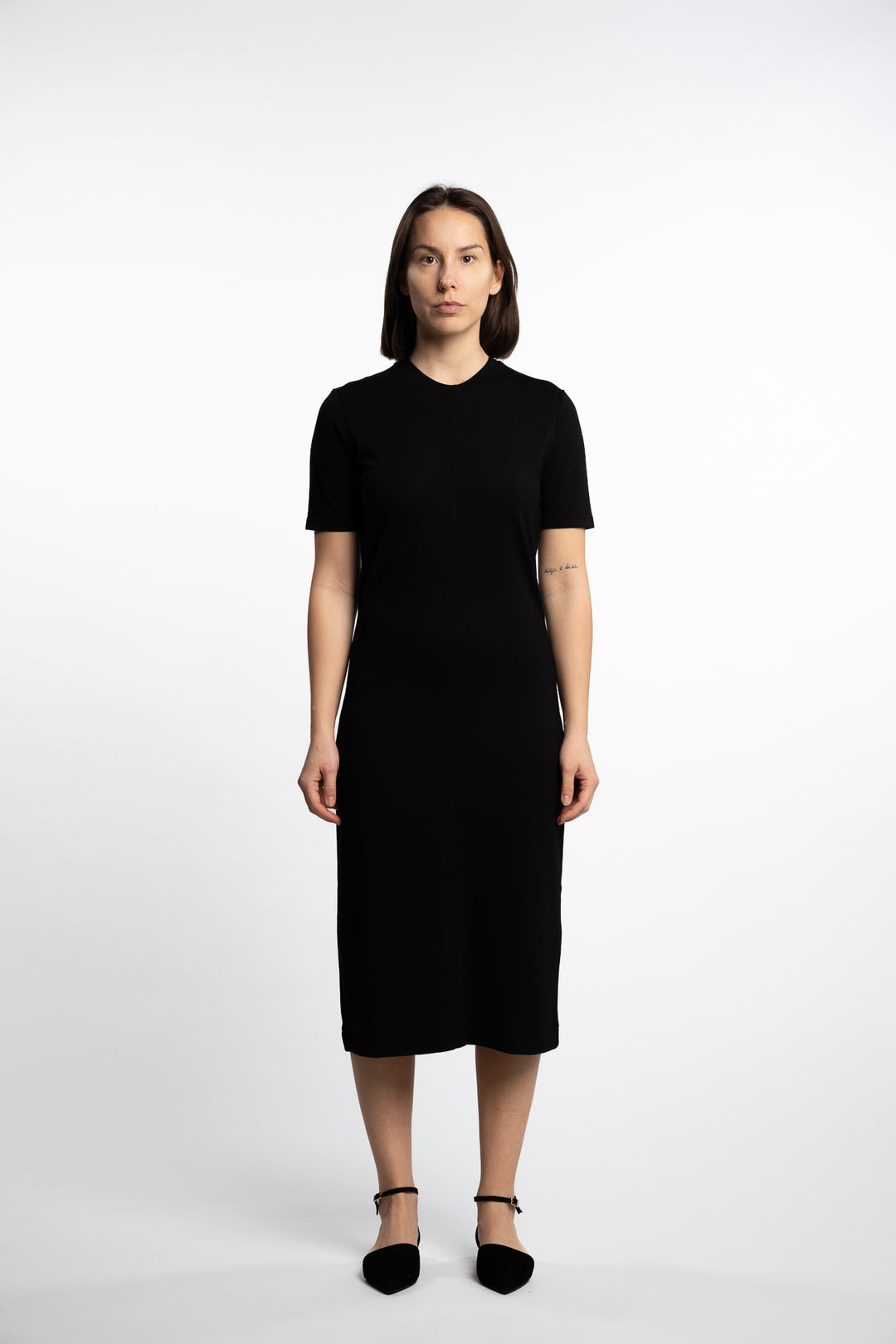 T-Shirt Dress- Black