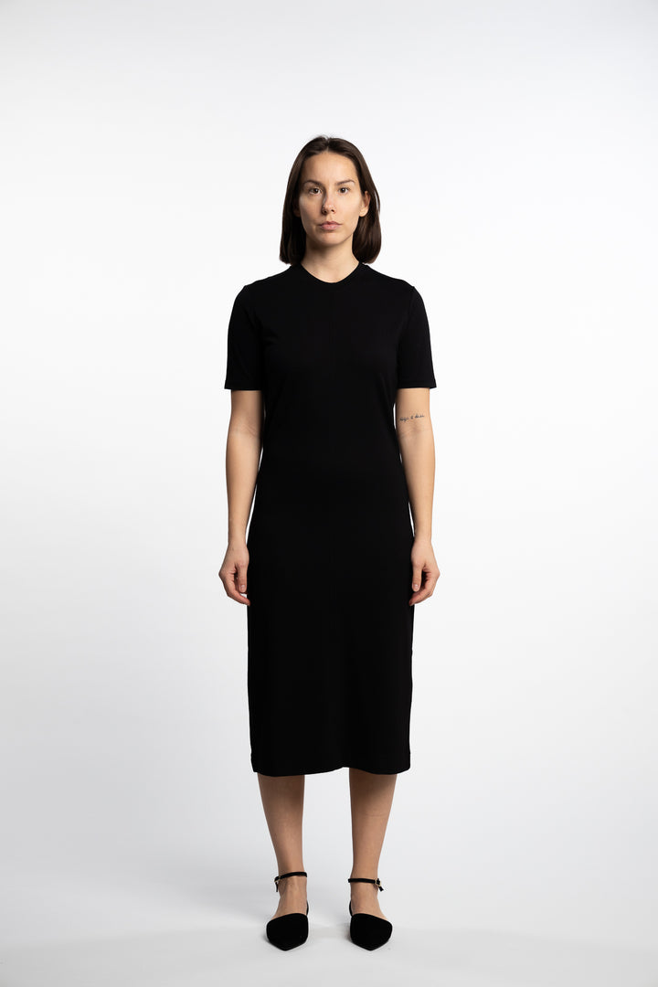 T-Shirt Dress- Black