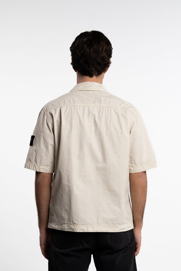 Overshirt M/Corta Shirt Off-White