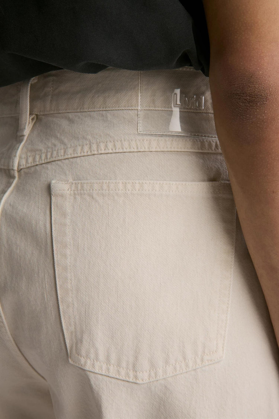 Barnes High-Rise Wide Fit Fade Bone