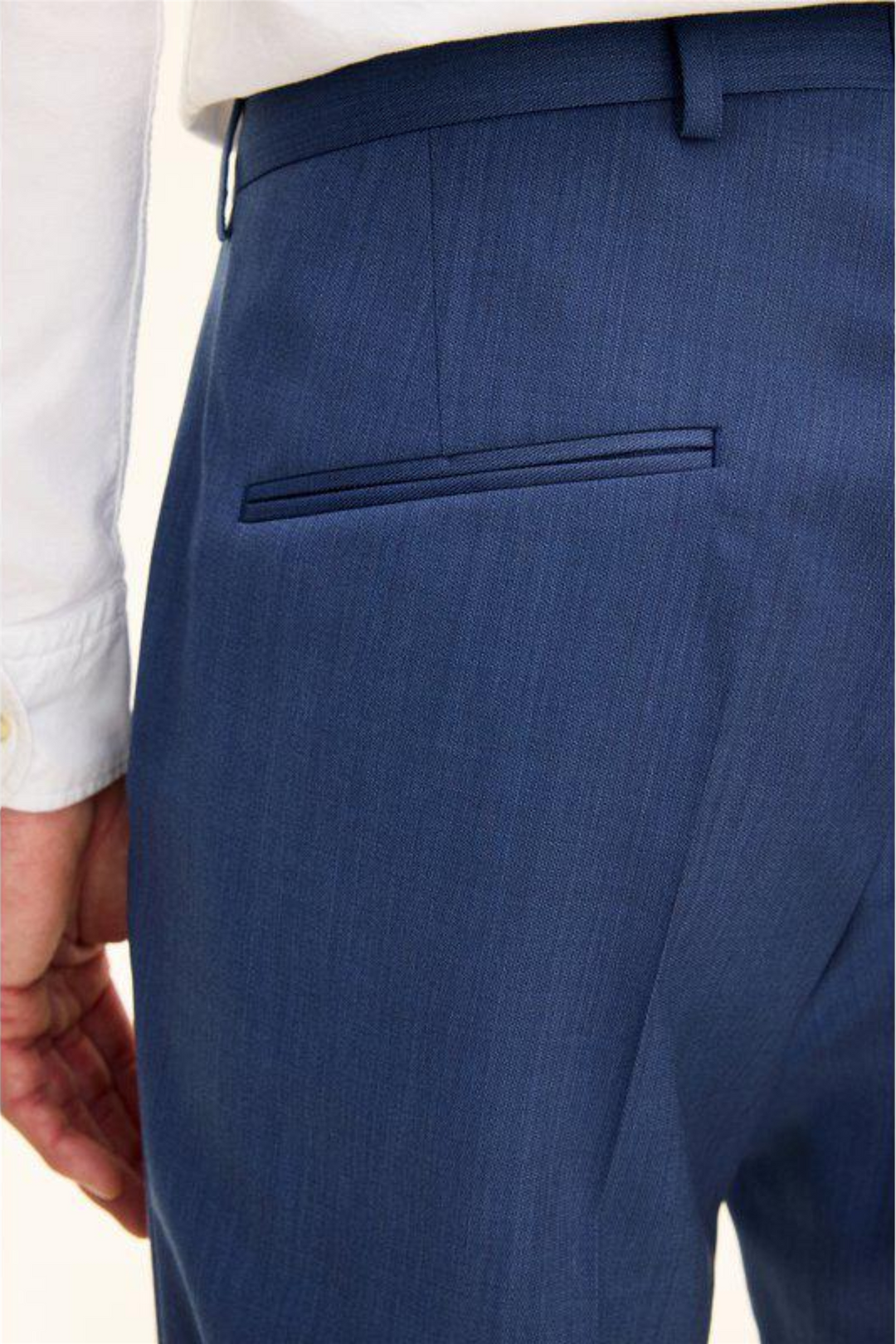 Dandy Wool Trousers Blue Tropic