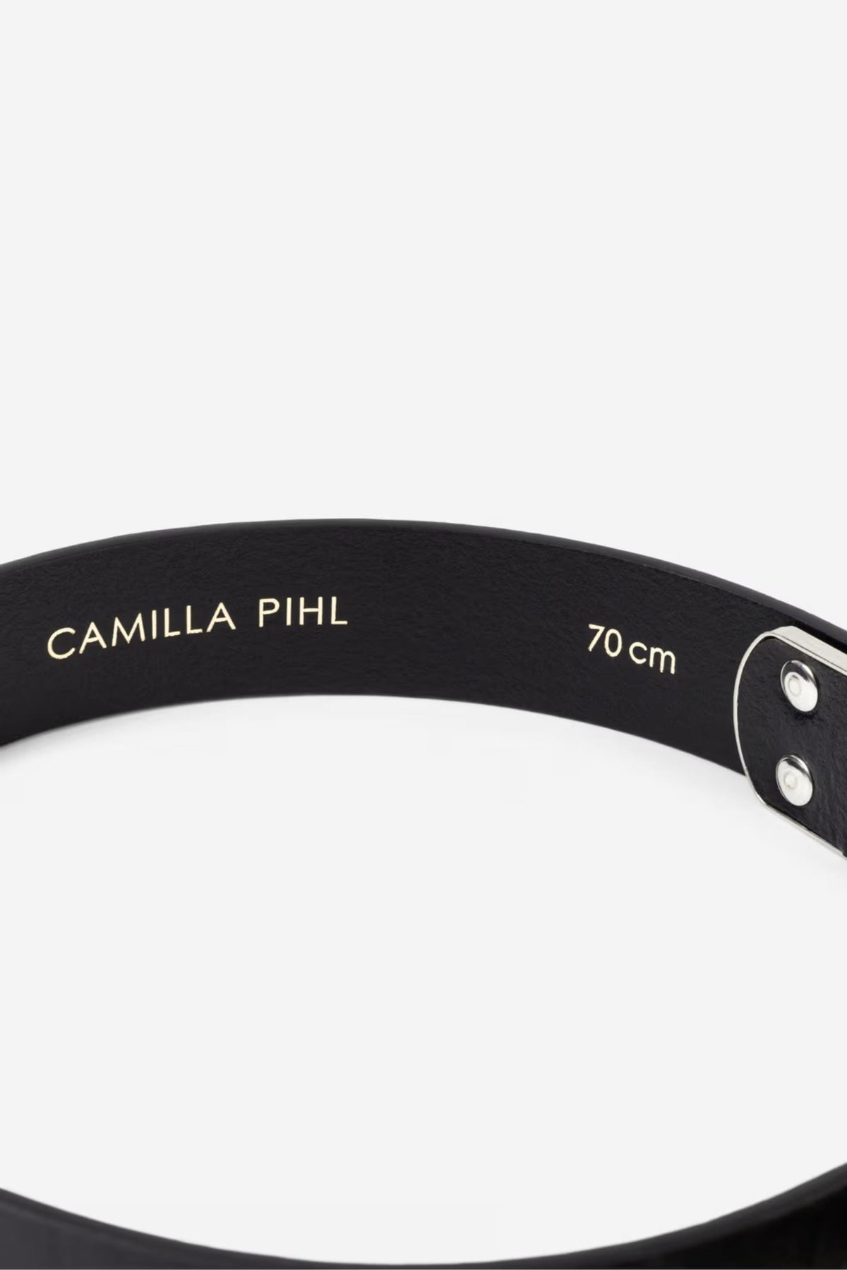 Bennett Belt- 5107 Black Silver