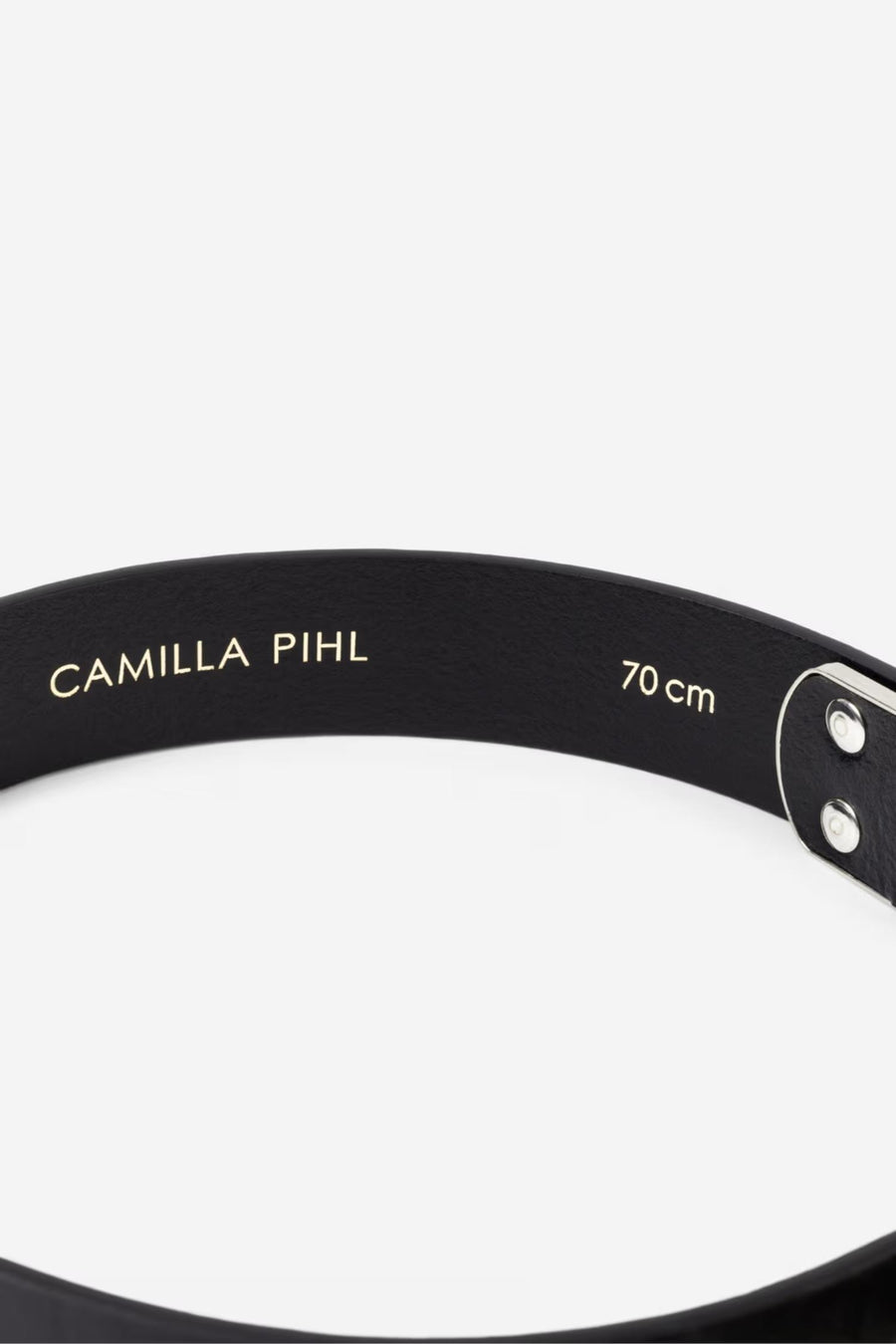 Bennett Belt- 5107 Black Silver