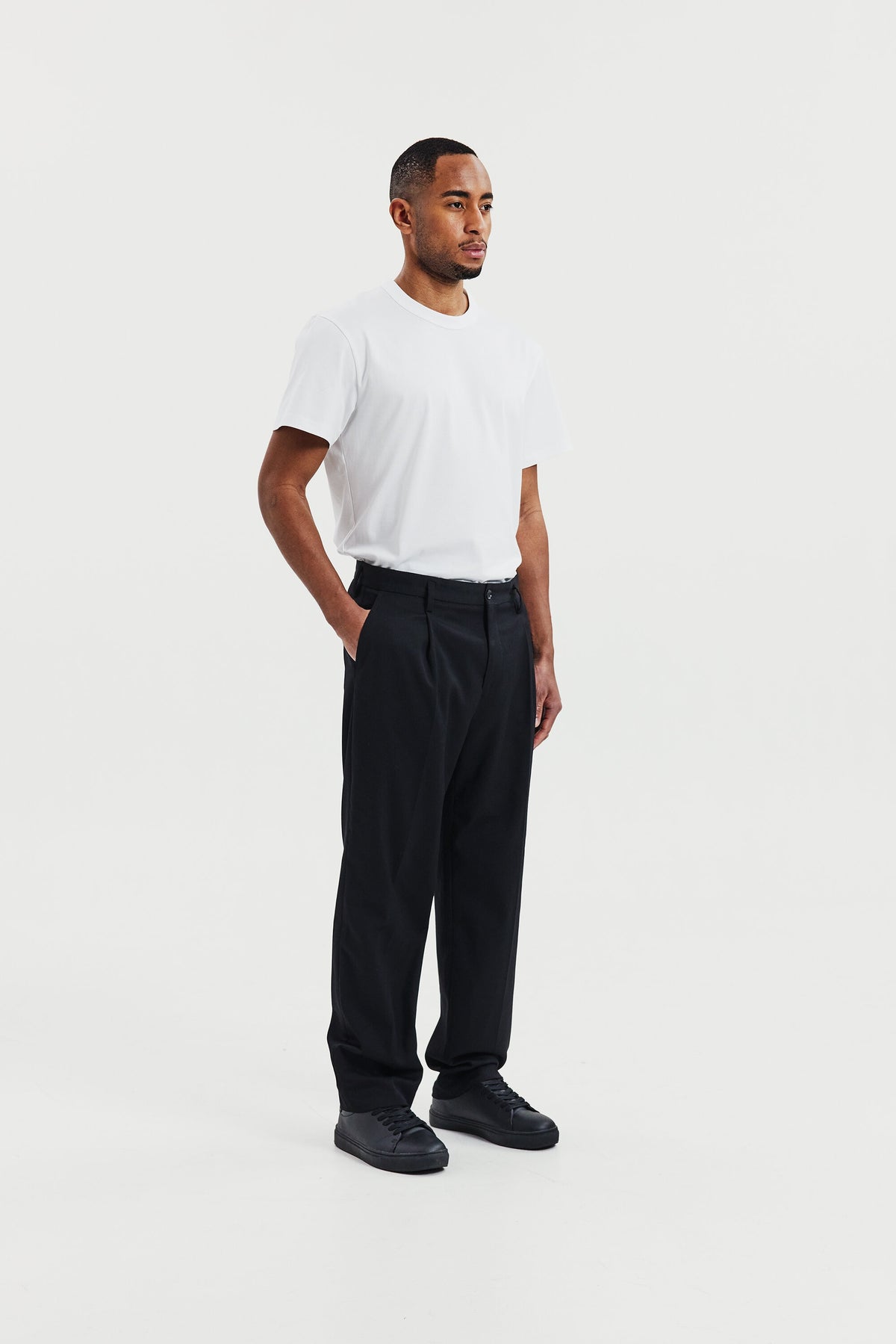 Pima Cotton Crew Neck T-Shirt White