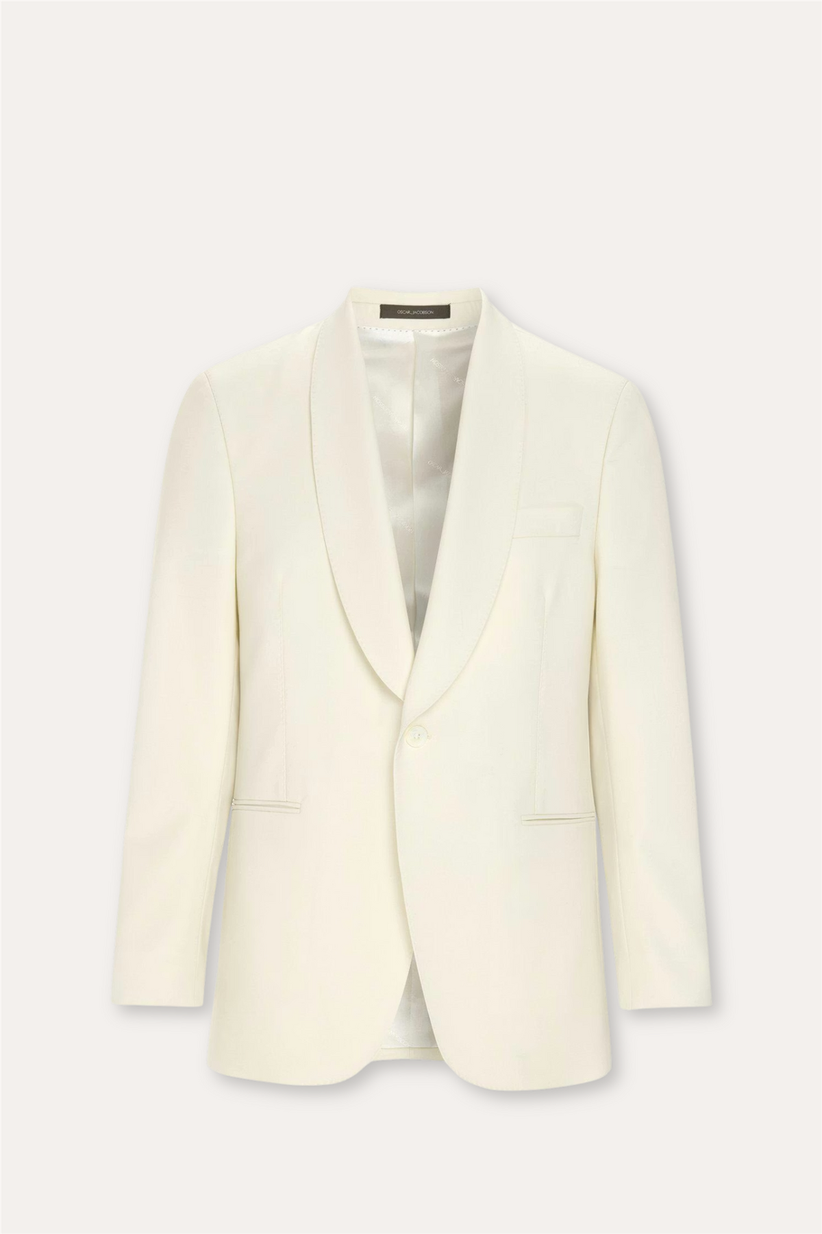 Figaro Tuxedo Blazer Off White