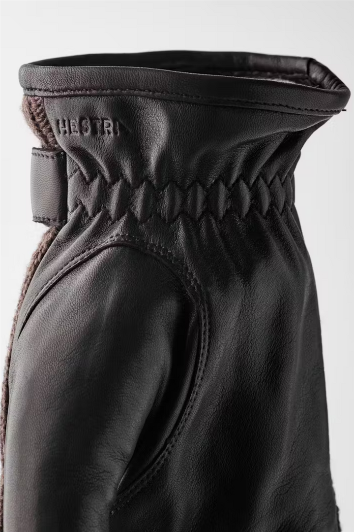 Christopher Knitted Gloves Espresso