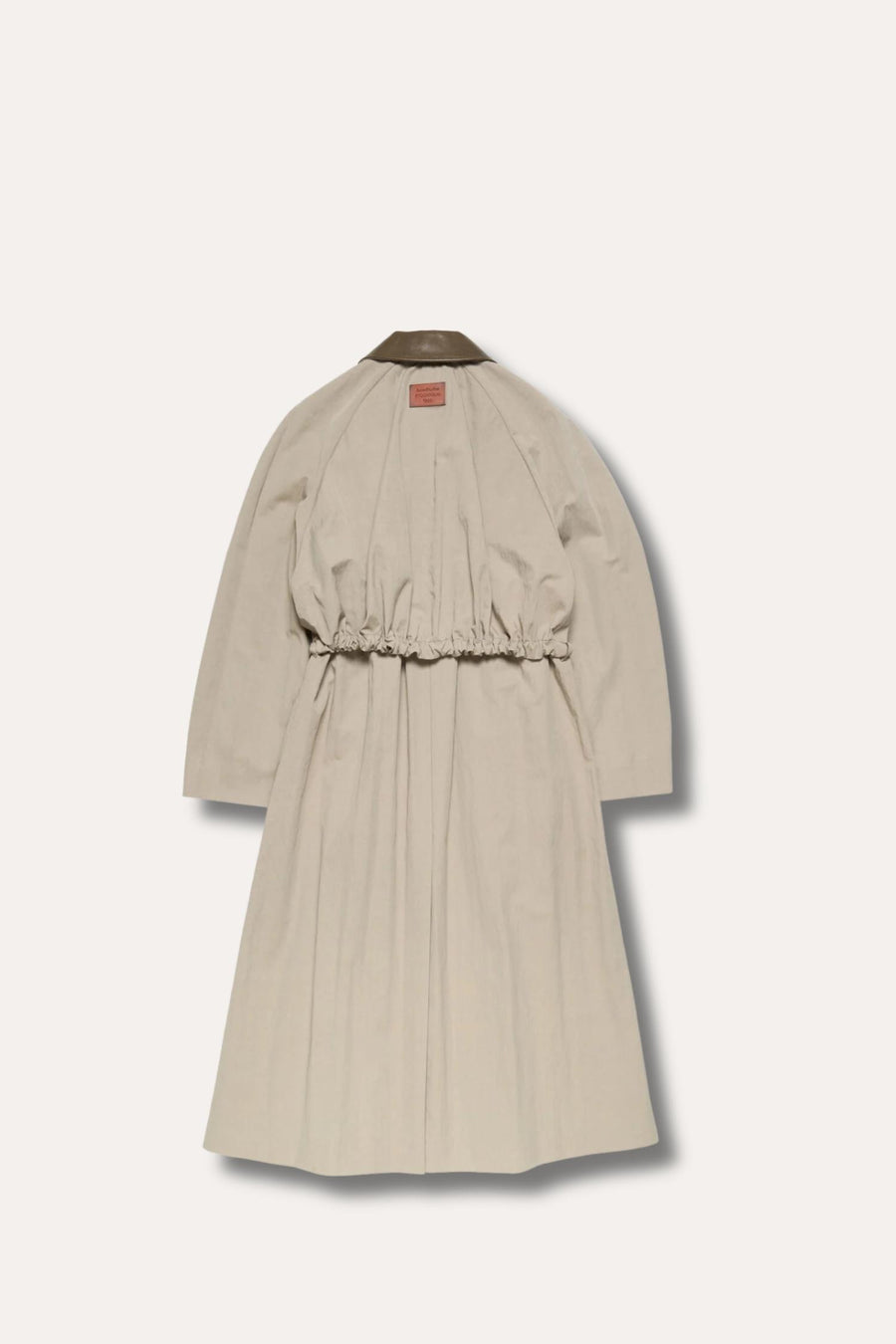 Belted Trenchcoat Khaki Grey