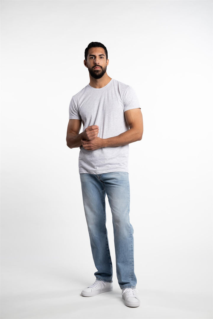 Kronos Round Neck T-Shirt White Mel