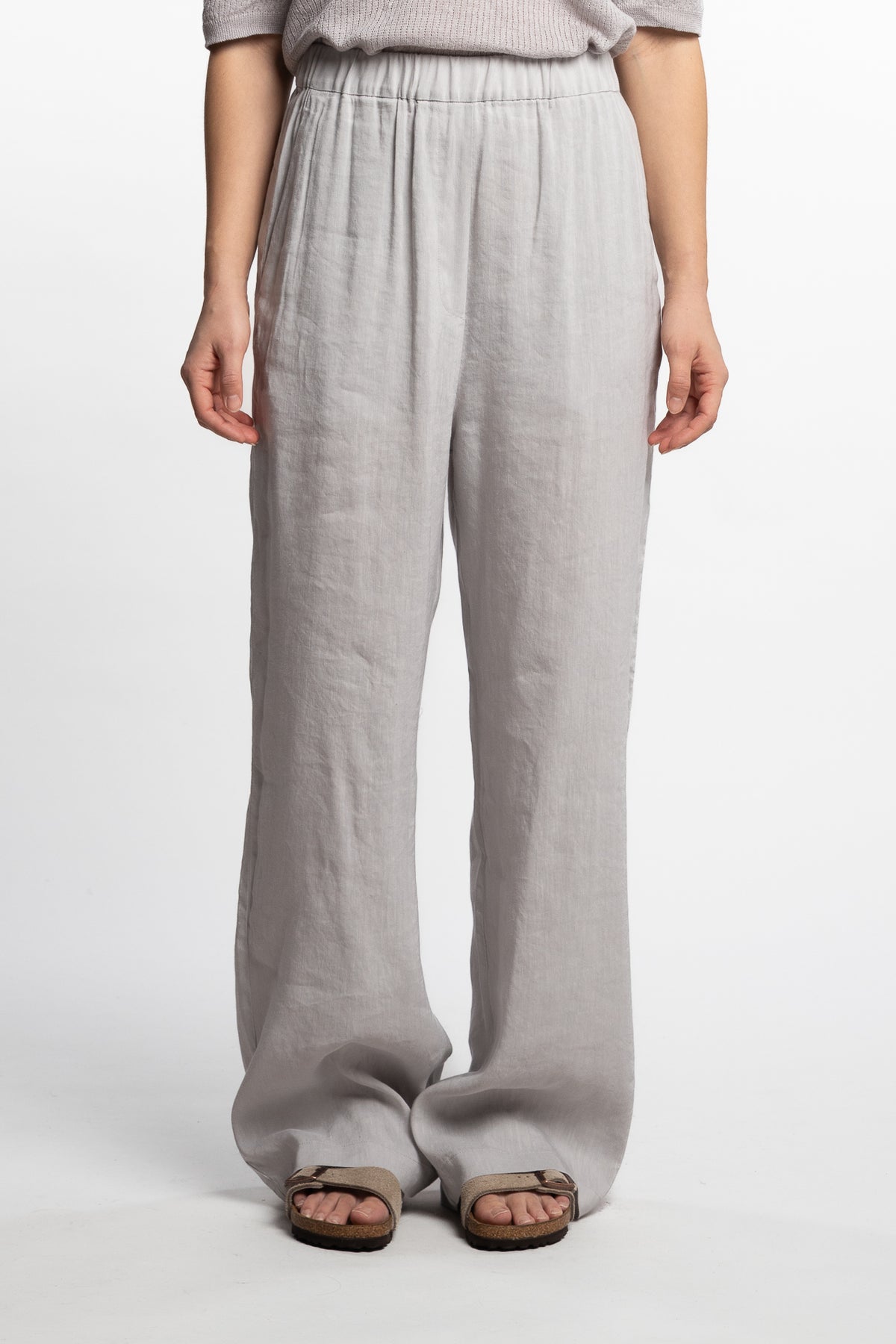 Trousers Mariano Leize- Argento