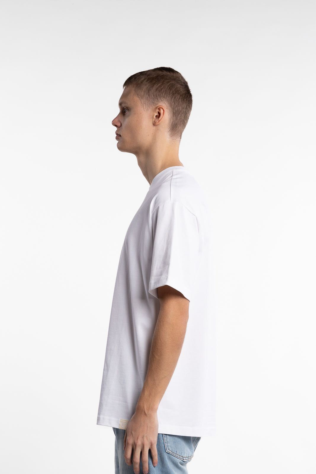 Organic Cotton Relaxed T-Shirt White