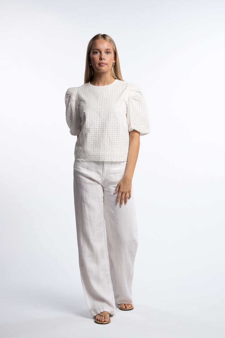 Aulina Blouse- White