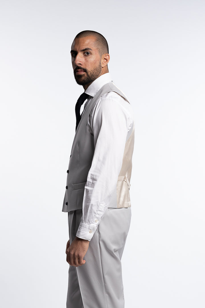 Camden Waistcoat Gravel Grey