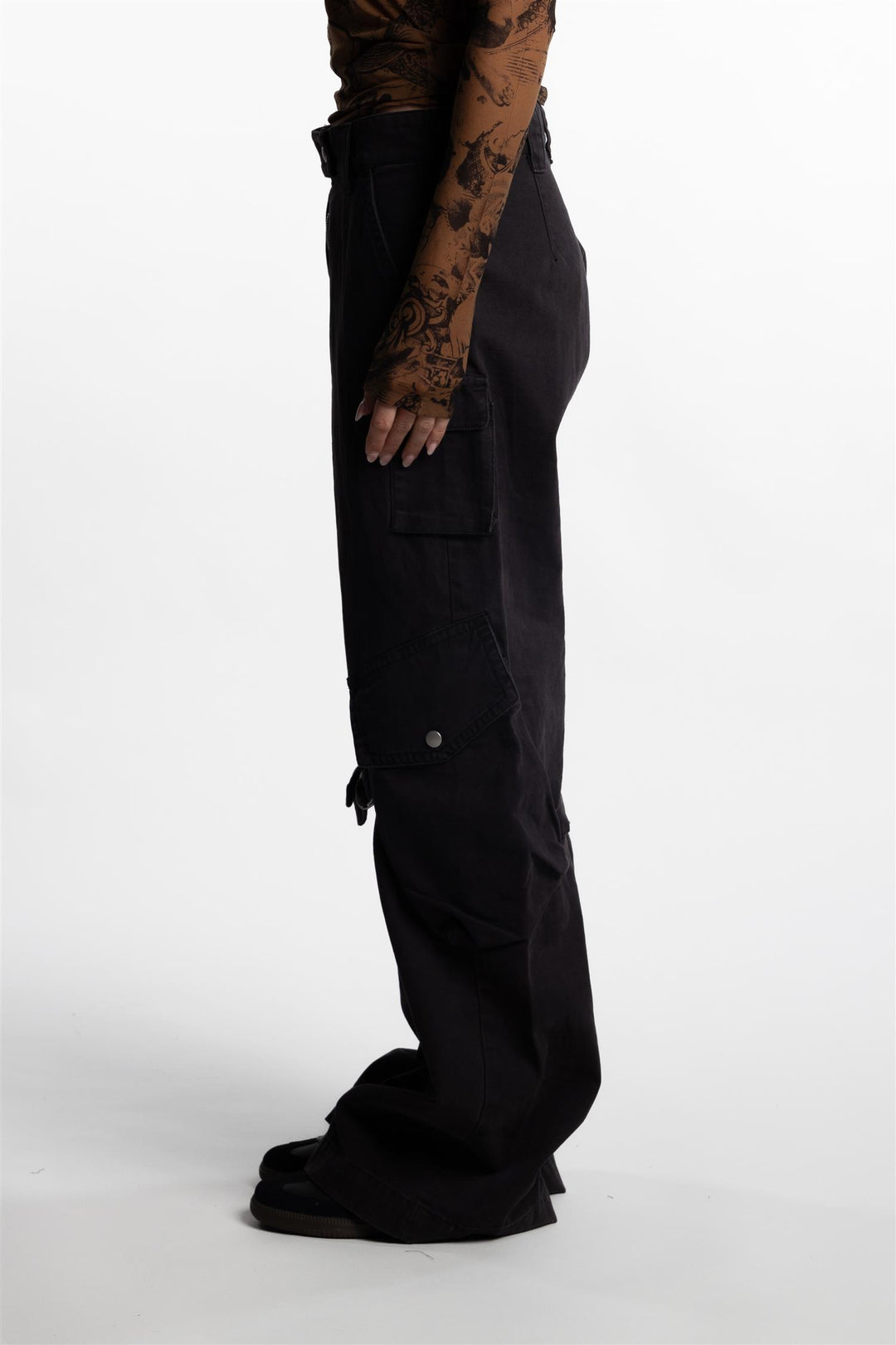 Cargo Trousers- Charcoal Grey