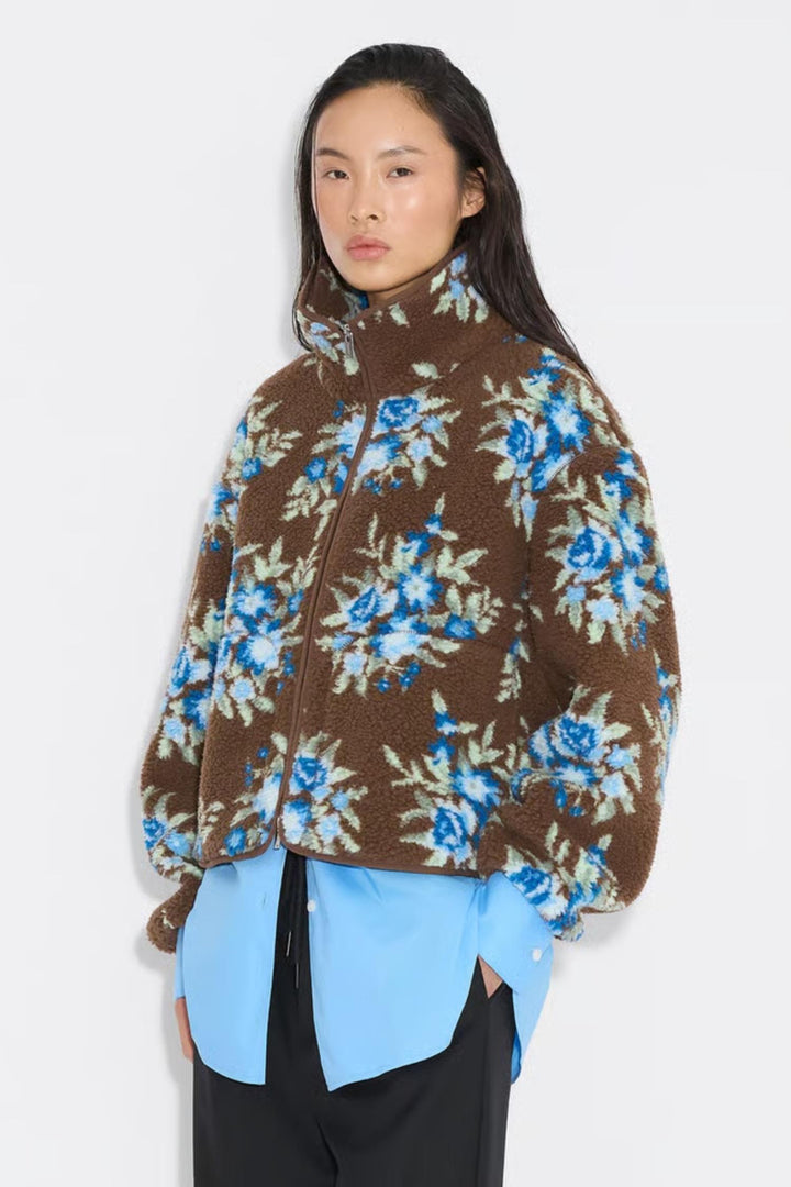 Rype Fleece Jacket- Brown Mix