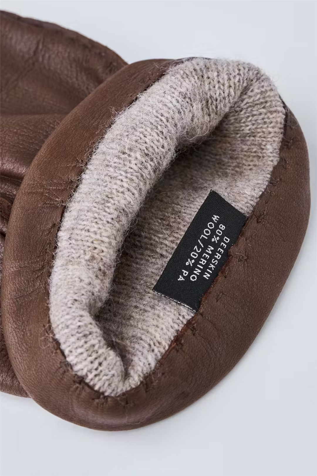 Matthew Deerskin Gloves Chocolate