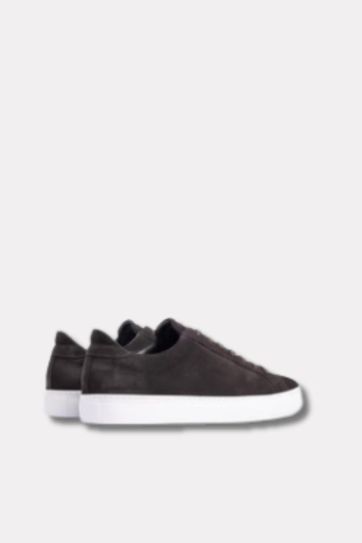 Type Charcoal Waxed Suede Grey