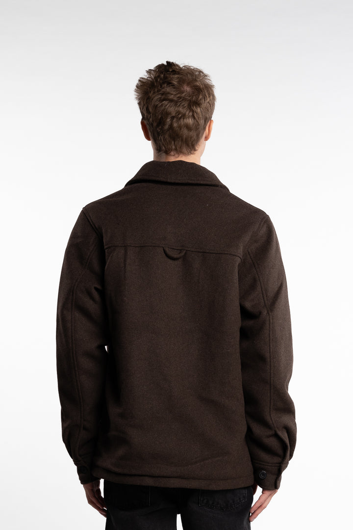 Pally Shirt Jacket Chocolate Torte