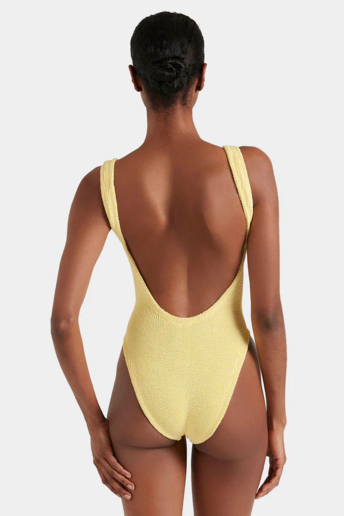 Square Neck Swim- Butter