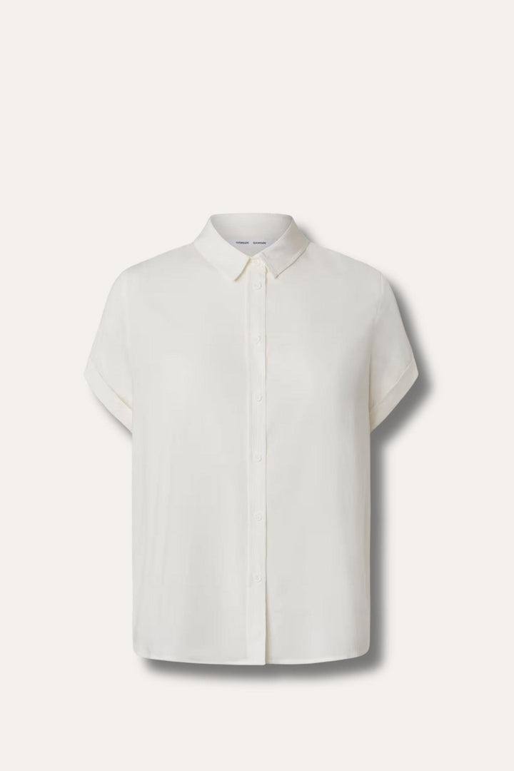 Majan SS Shirt 9942- Clear Cream