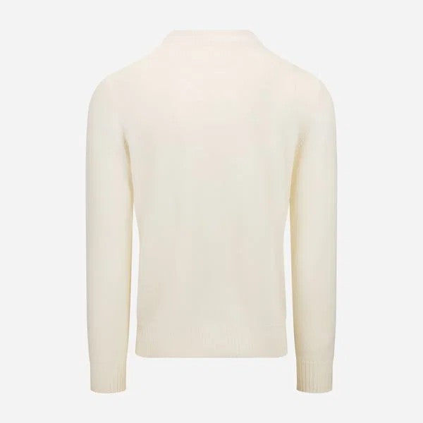 Virgin Wool Crewneck Cream