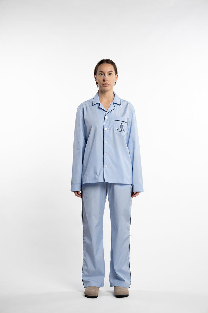 Vendome Pyjama Trousers - Sky BlueVendome Pyjama Trousers - Sky Blue