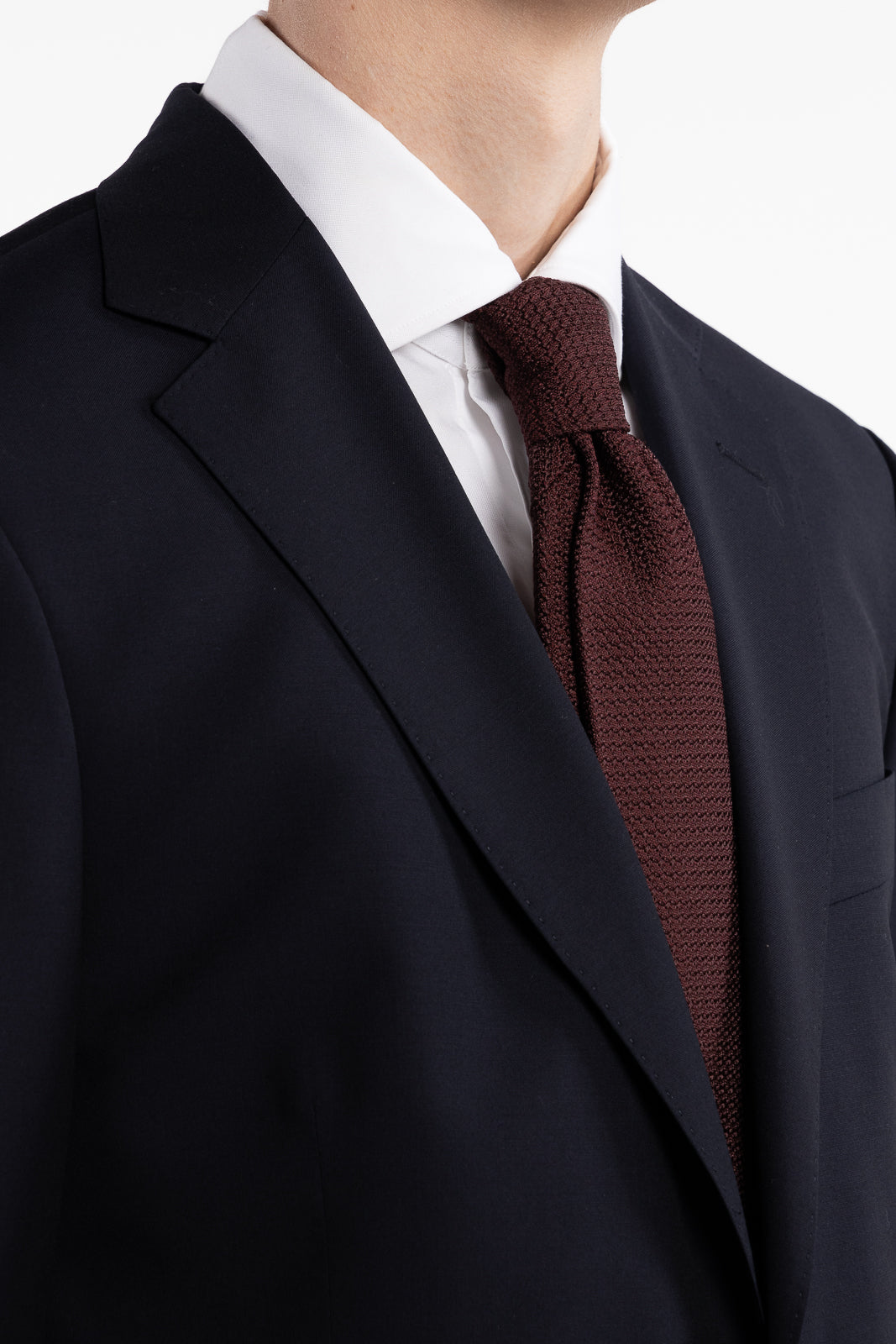 Grenadine Tie Burgundy