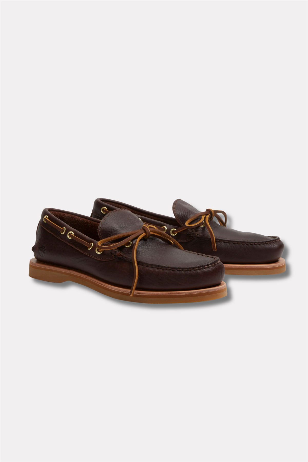 Crafted Boat Shoe Dark Brown Full Grain