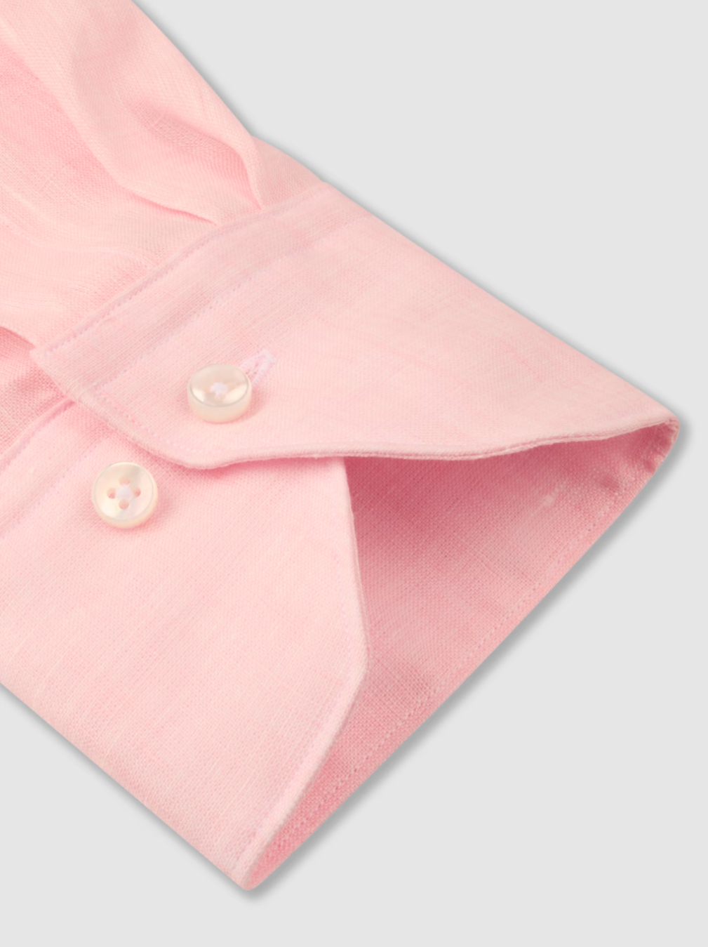 1899 Regular Fit Linen Shirt Light Pink