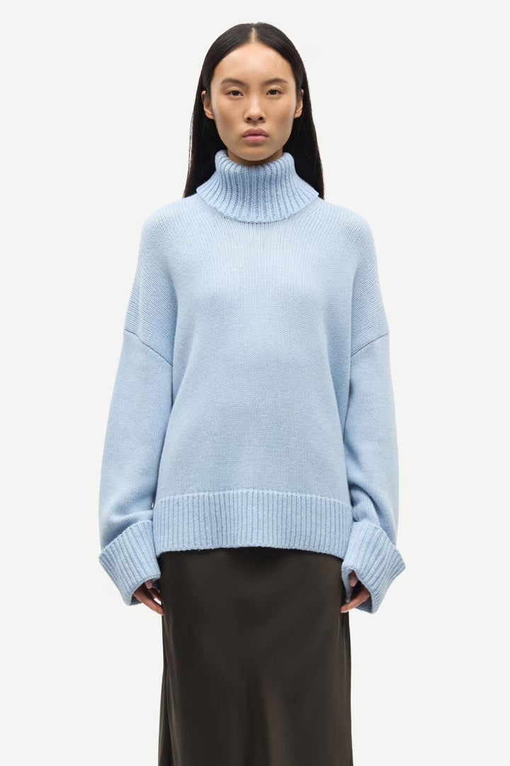 Sakeiku Turtleneck 11250- Cashmere blue