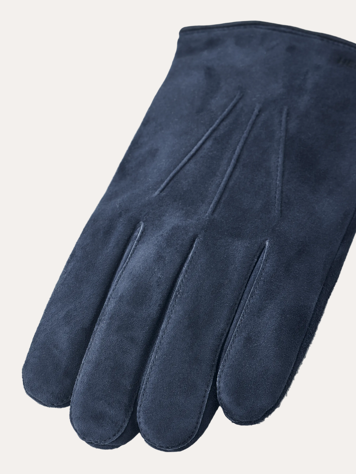 Robert Suede Leather Gloves Navy