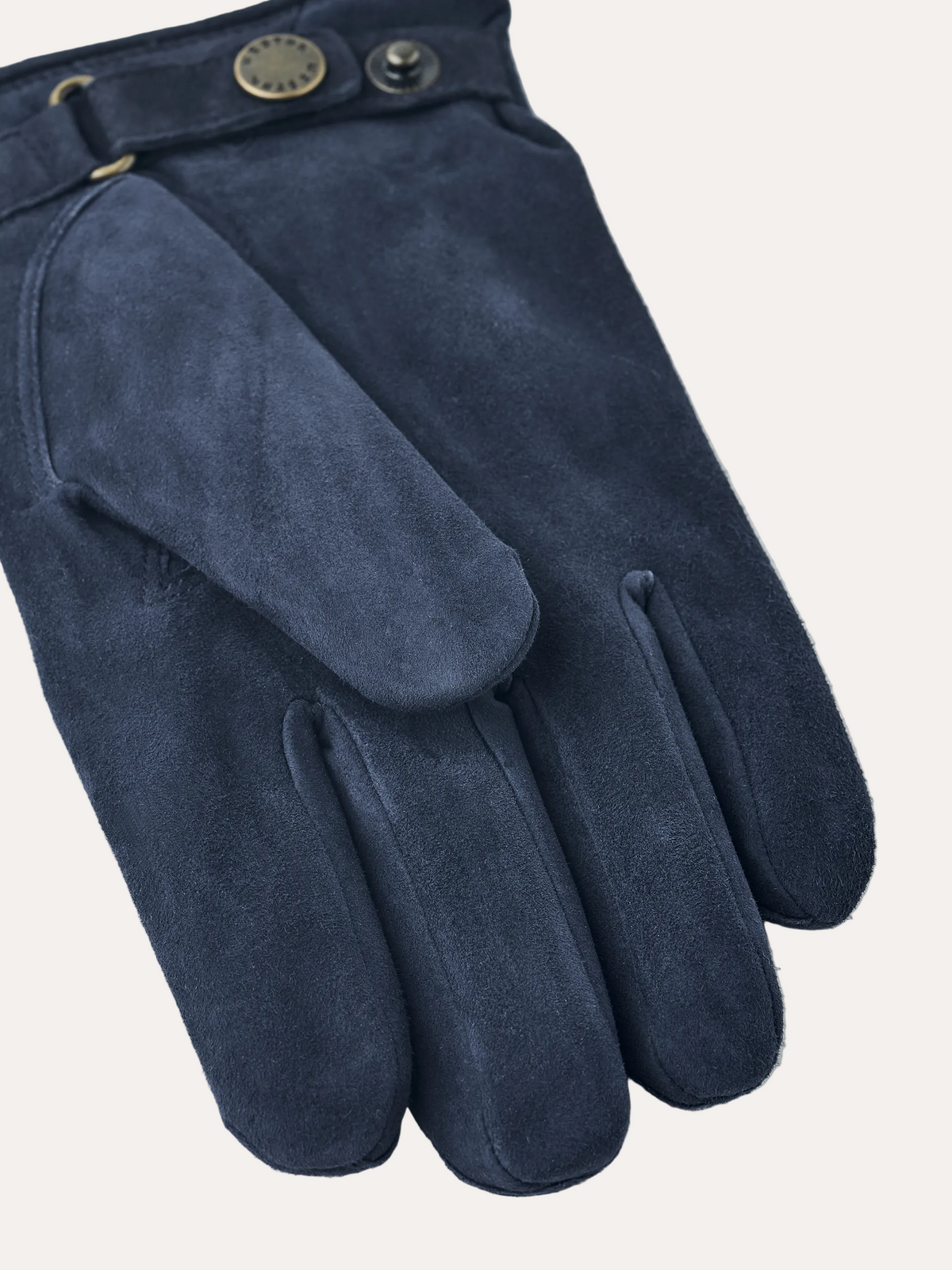 Robert Suede Leather Gloves Navy