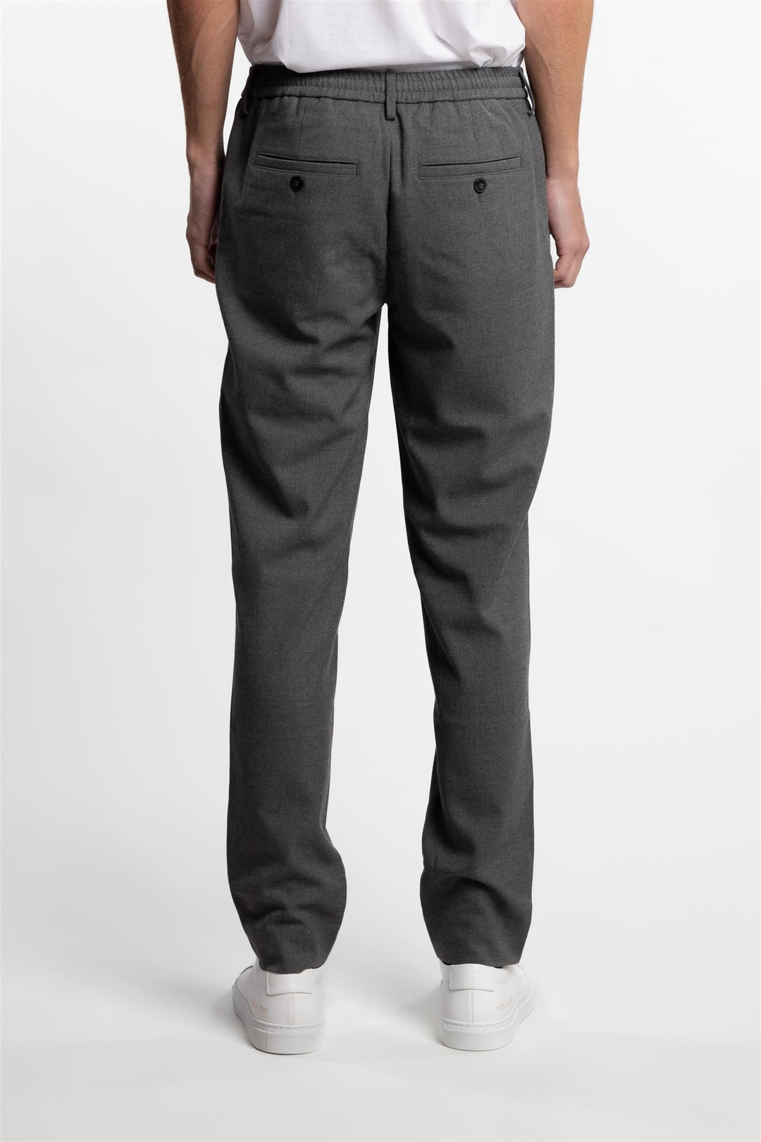 Theo Trouser Granite Melange