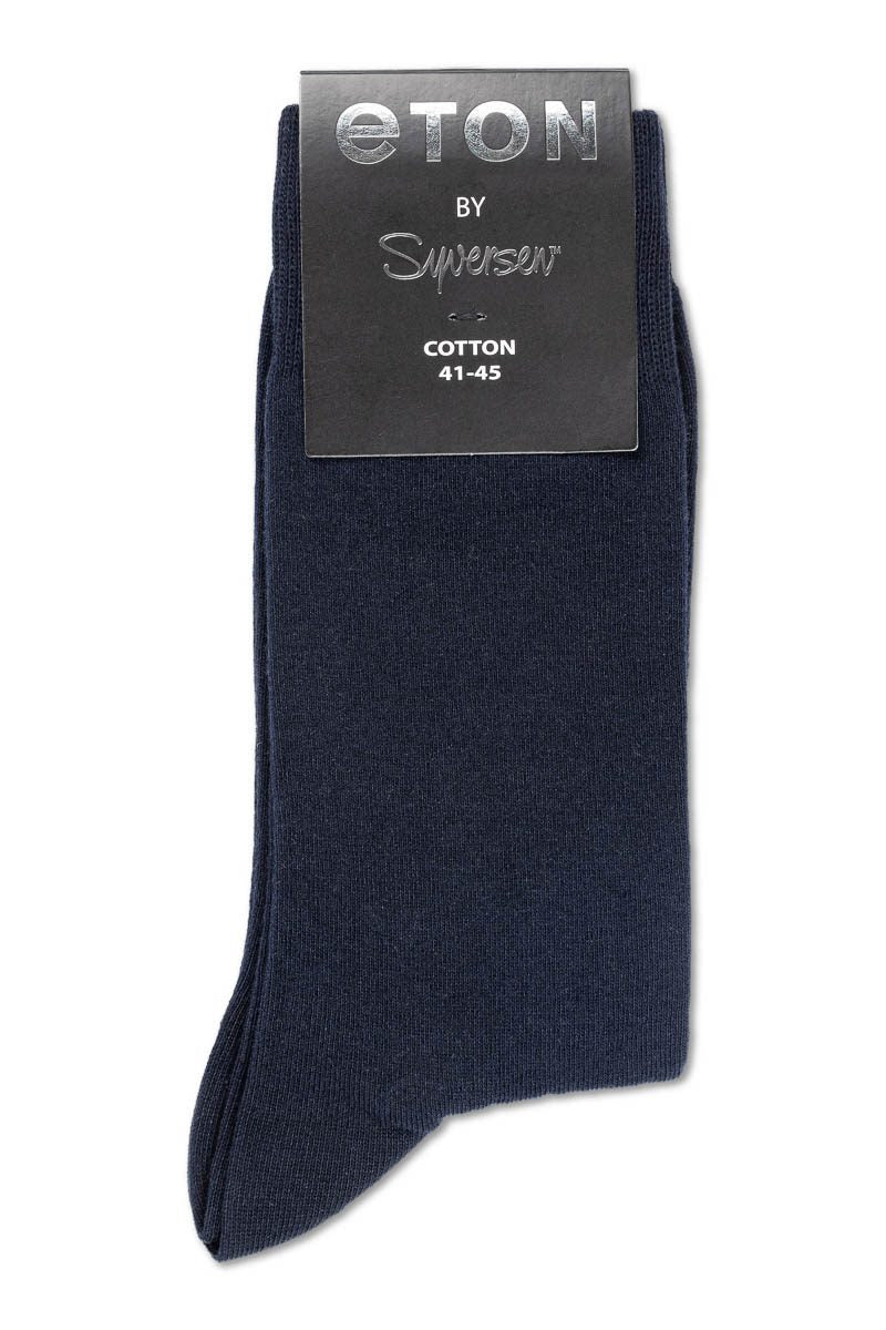 Cotton/Lycra Plain Dark Blue
