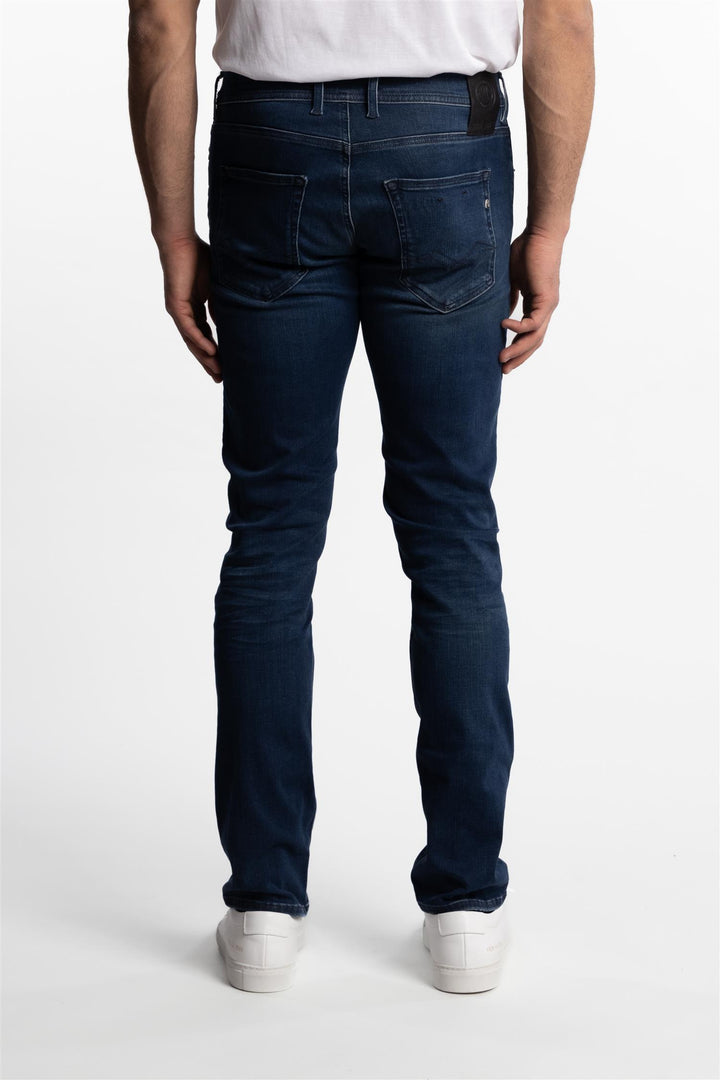 Grover Straight Fit Hyperflex Clouds Jeans Dark Blue