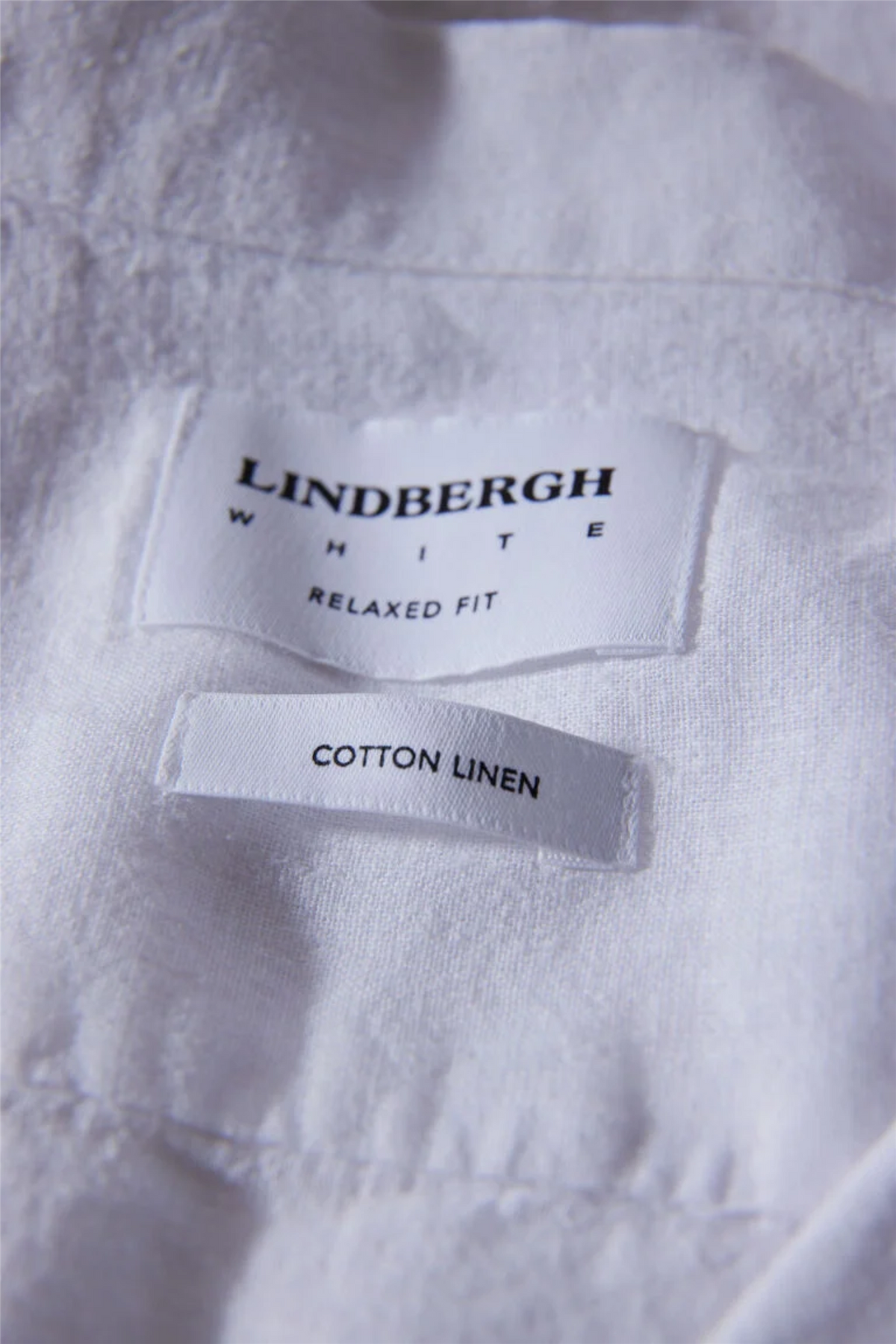 Casual Linen Blend Resort S/S White