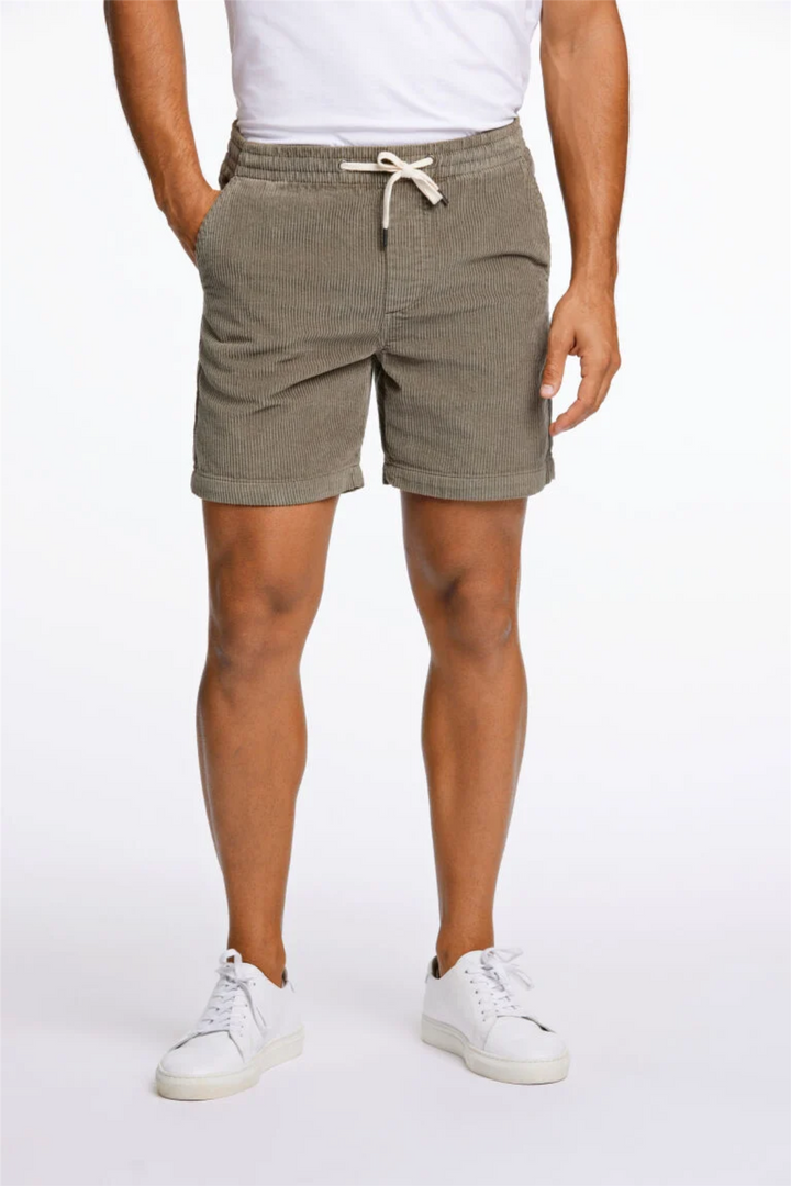 Corduroy Shorts Light Army