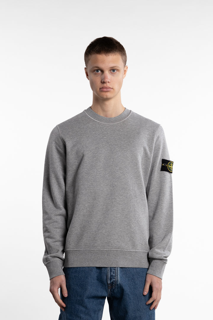 Garment Dyed Crewneck Sweatshirt Grey