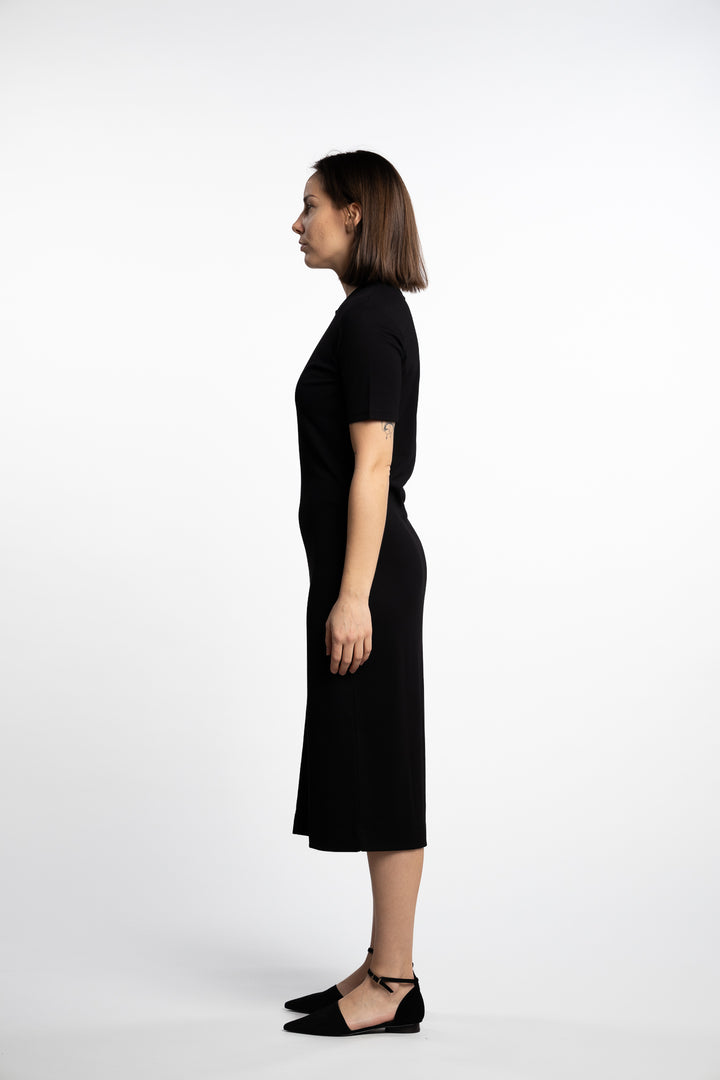 T-Shirt Dress- Black