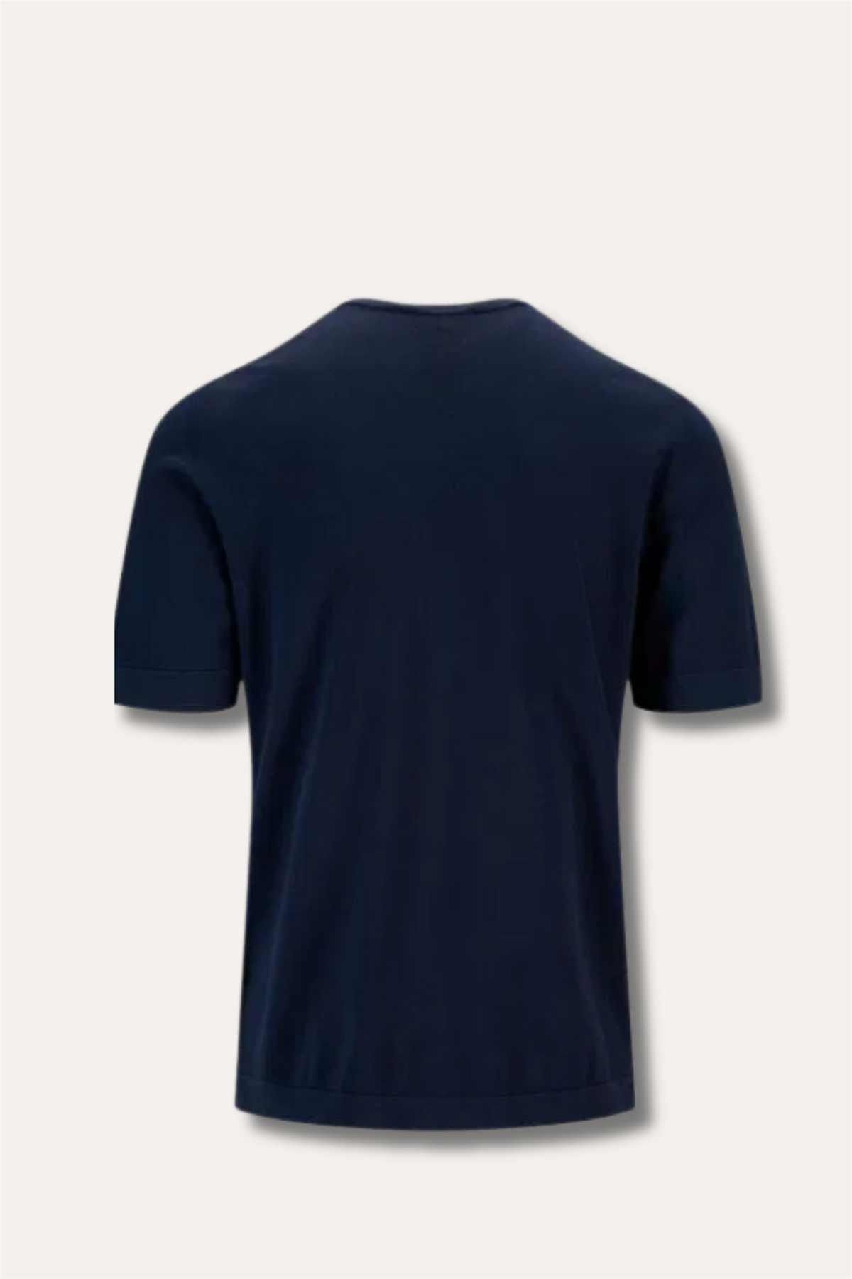 Crew Neck T-shirt Organic Cotton Navy